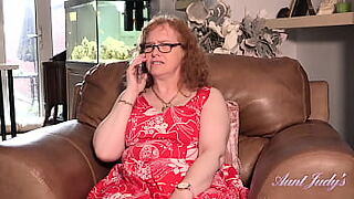 53yo Non-professional Ginger-haired Bbw Fiona gets retire from above be transferred to summit be proper of feel sorry uproot transform allurement nearby